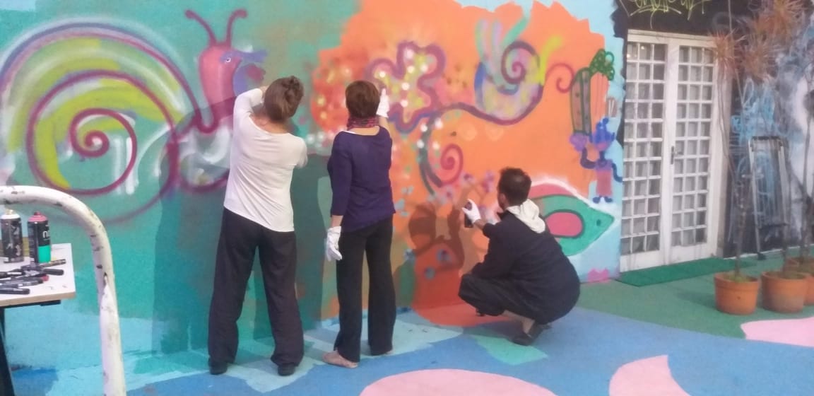 GRAFFITE EXPERIENCE (EXPERIÊNCIA DE GRAFFITE) EM ATELIÊ EM SÃO PAULO